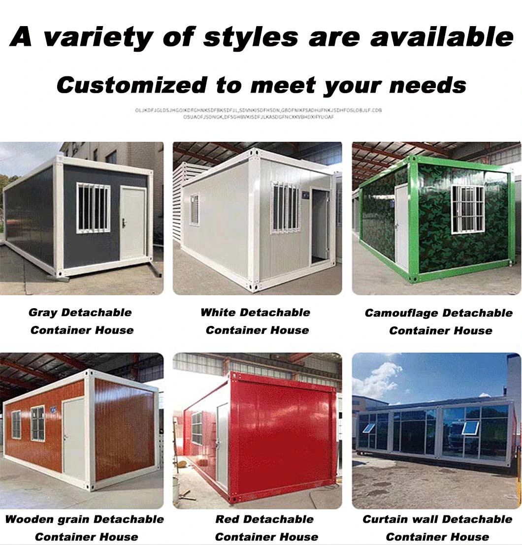 China Factory 20FT/40FT Luxury/Expandable/Modular/Mobile/Prefab/Prefabricated/Portable/Container House Price for Home/Office/Living/Flat Pack