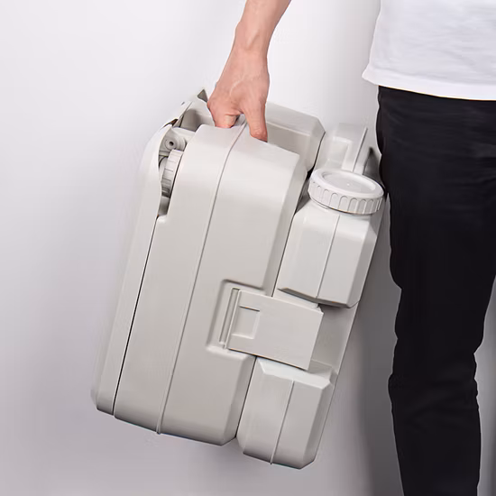 Новый продукт Seaflo, портативный химический туалет 10 л, унитаз 20 л для каравана